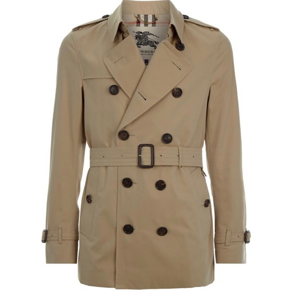 Burberry Men’s Sandringham Trench Coat, Short